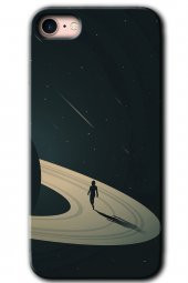 iPhone SE 2020 Kılıf HD Desen Baskılı Arka Kapak - Space Planet - 1