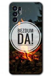 Oppo Reno 6 Kılıf HD Desen Baskılı Arka Kapak - Bezdum Da - 1