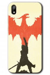 Huawei Y5 2019 Kılıf HD Desen Baskılı Arka Kapak - Dragon Hunter 1 - 1