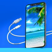 Dramex D26MK Micro USB Data/Şarj Kablosu 2.6A 1mt Beyaz - 4
