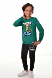 2 İPLİK MİNECRAFT BASKILI TAKIM ECCK-AT-MİNECRAFT-15000 - 3