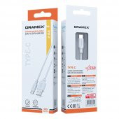 Dramex D26TK Type-C Data/Şarj Kablosu 2.6A 1mt Beyaz - 5