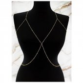 Altın Kaplama Top Zincir Kadın Vücut Zinciri - 1