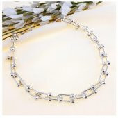 Gümüş Kaplama Kadın T. Kolye - 1