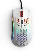 Glorious Model D Kablolu Parlak Beyaz RGB Oyuncu Mouse GD-GWHITE thumbnail 3