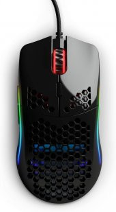 Glorious Model D Kablolu Parlak Siyah Orta/Küçük El RGB Oyuncu Mouse GLO-MS-DM-GB - 3