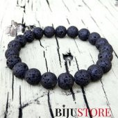 Lav Taşı Doğal Taş Erkek Bileklik - 1