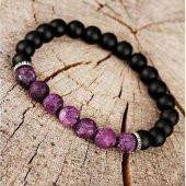 Mat Onix - Jade Erkek Doğal Taş Bileklik - 1