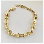 Gold TFNY Kadın Zincir Bileklik - 1