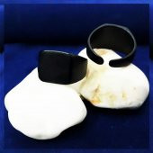 Mat Siyah Erkek Taşsız Yüzük - 1