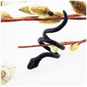 Siyah Renk Yılan Yüzük - 1