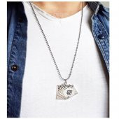 İskambil Kağıdı Kolye - 1