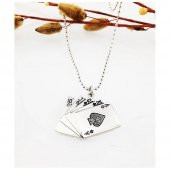 İskambil Kağıdı Kolye - 2