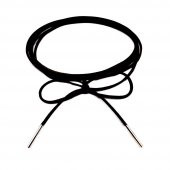 Siyah Süet Kadın Bağcıklı Choker Kolye - 3