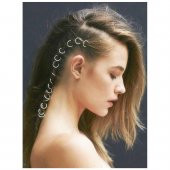 Kadın Halka Saç Küpesi - 1