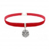 Kazaziye Aşk Düğümü Kadın Choker Tasma Kolye - 3