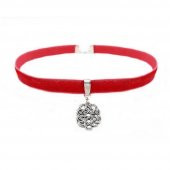 Kazaziye Aşk Düğümü Kadın Choker Tasma Kolye - 4