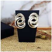 Altın Kaplama Kadın Küpe - 1