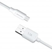 Dramex D11MK Micro USB Data/Şarj Kablosu 1.1A 1mt Beyaz - 2