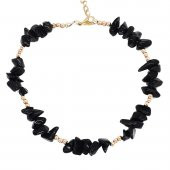 Yıldız Taşı Doğal Taş Kadın Halhal - 1