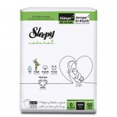 Sleepy Natural Bebek Bezi Jumbo 0 Beden Premature 0-3 Kg 50 Adet - 2