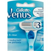 Gillette Venus Klasik Kadın Yedek Tıraş Bıçağı 4lü Paket - 1