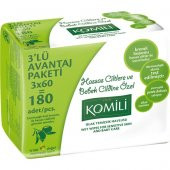 Komili Sensitive Islak Havlu 3 lü Paket 180 Yaprak - 1