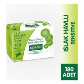 Komili Sensitive Islak Havlu 3 lü Paket 180 Yaprak - 2