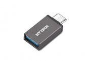 Hytech HY-XO10 Gümüş USB F To MicroUSB M Metal Gövdeli OTG Çevirici - 1