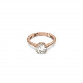 5642645 Swarovski Yüzük Constella:Rıng Rnd M Whıte/Ros 58 - 1