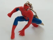 Spiderman Anahtarlık (Lisanslı) ELASTİK (Spiderman MASKOT) ÖRÜMCEK ADAM Asma Süs, OTO ANAHTARLIĞI thumbnail 1