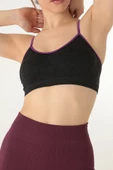 Gigotto Seamless Kabartma Desenli Büstiyer - 7