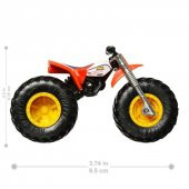 FYJ44 Monster Trucks 1:64 Araba TRI TO CRUSH ME HCP37 - 3
