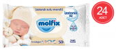 Molfix Yenidoğan Islak Pamuk Mendil 50li 24 Paket 1200 Yaprak - 1