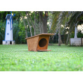 MANDU Ahşap Mini Kedi Evi (Yeni Doğan evi) - 1