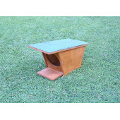 MANDU Ahşap Mini Kedi Evi (Yeni Doğan evi) - 6