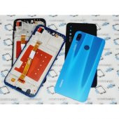 Huawei P20 Lite Lcd Ekran (çıtalı) + Pil Kapağı (Tamir Seti) - 2