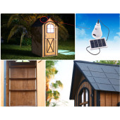 Mandu Ahşap Bahçe Depolama Evi (Bahçe Deposu) 2700Lt - 6