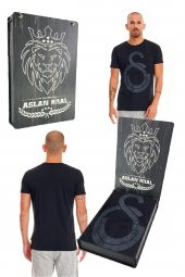 Galatasaray Orijinal Ata İmza T-Shirt Siyah Özel Tasarım Ahşap Kutulu - 1