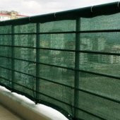 75 YEŞİL GÖLGELİK FİLE ÇİT FİLESİ 1.25X10 METRE ENLİ 75LİK BAHÇE ÇİT ÖRTÜSÜ JÜT GÖLGELİK KORUMA TÜLÜ - 6