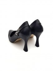 Goldstep 1130 Kadın Düğmeli Stiletto Topuklu Ayakkabı - 5