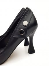 Goldstep 1130 Kadın Düğmeli Stiletto Topuklu Ayakkabı - 6