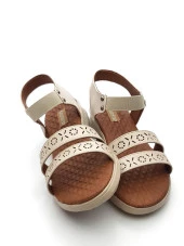 Goldstep 1189 Kadın Çiftbant Lastikli Comfort Düz Günlük Sandalet - 7