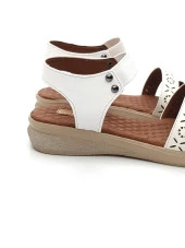 Goldstep 1189 Kadın Çiftbant Lastikli Comfort Düz Günlük Sandalet - 6