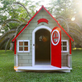 Mandu Ahşap Çocuk Oyun Evi (Playhouse) Hollanda - 9