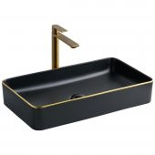 E-4071S Tezgah Üstü Porselen Lavabo E-4071S - 1