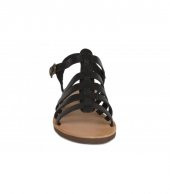 5006 Topukla Kadın Deri Sandalet - 7