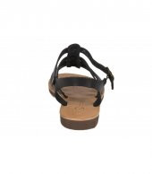 5006 Topukla Kadın Deri Sandalet - 8