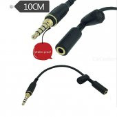 Su Geçirmez Vidalı Cep Telefonu Kulaklık Uzatma Kablosu 10 cm thumbnail 2