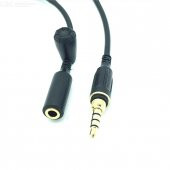 Su Geçirmez Vidalı Cep Telefonu Kulaklık Uzatma Kablosu 10 cm thumbnail 3